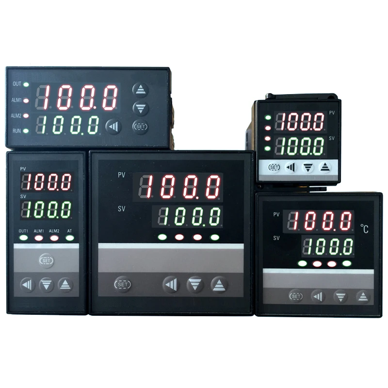 Panel type temperature controller PID thermostat relay output , SSR output , RS485 communication modbus protocol