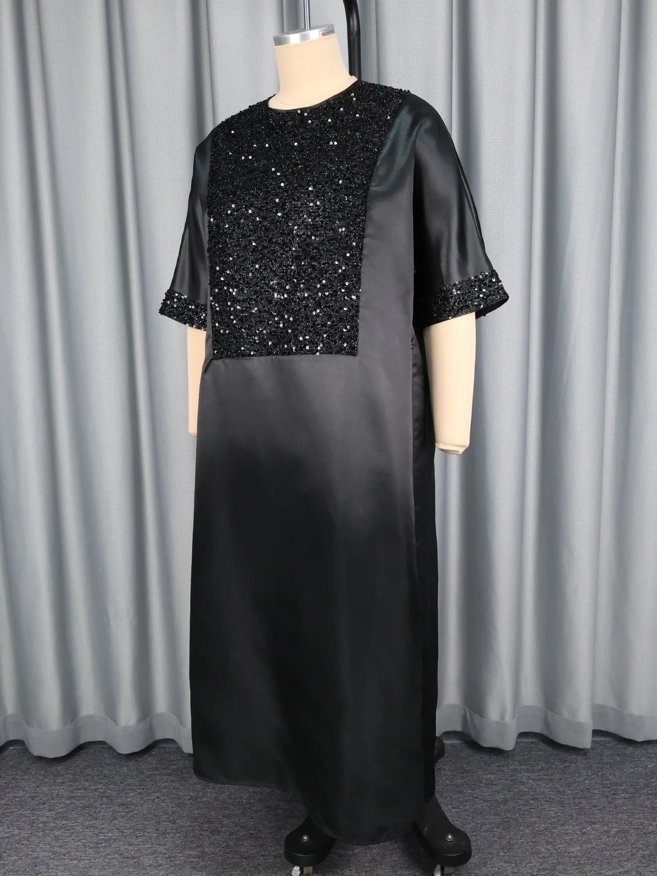 Abiti africani con paillettes per donna Abbigliamento tradizionale africano Dashiki Abiti Ankara Abito Abaya Abito lungo caftano musulmano