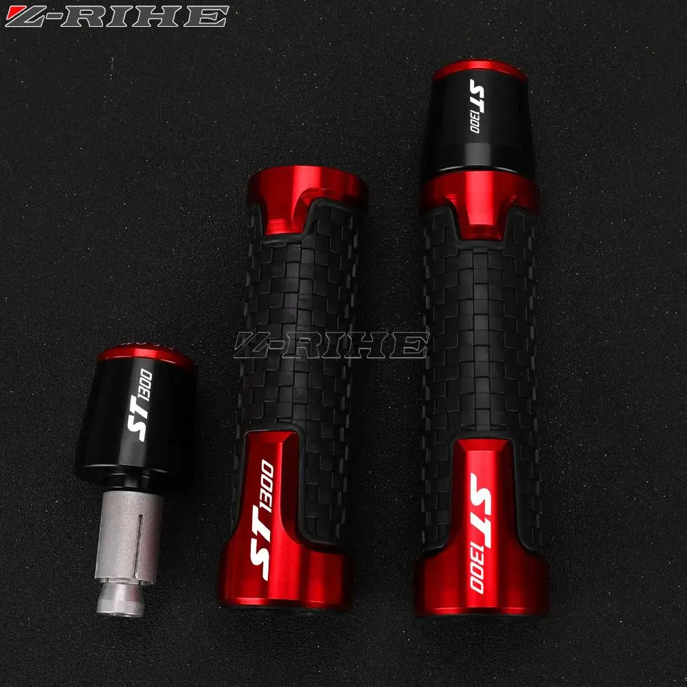 ST 1300 A Motorcycle 22MM Handlebar Grips Handle Bar Cap End Plugs For Honda ST1300 ST1300A ST 1300 ST 1300A 2003-2007 2004 2005