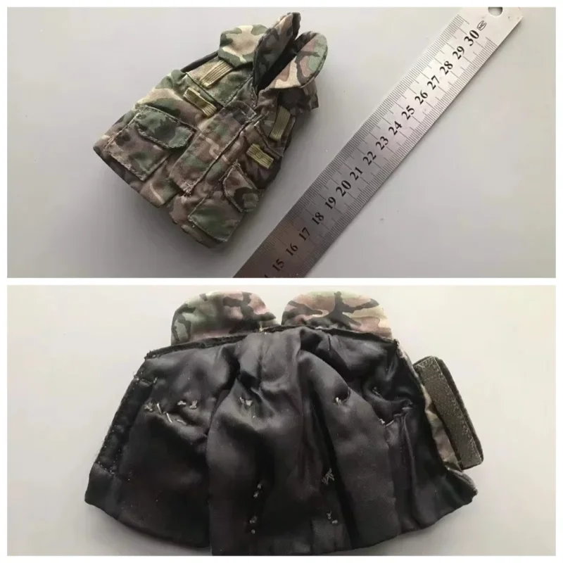 1/6 Scale Soldier Camouflage Jungle Tactical Chest Rig Bulletproof Vest Model for 12inch Action Figures Toys DIY Accessories