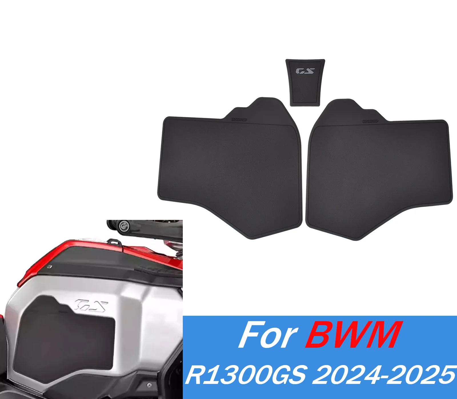 

Motorcycle Anti Slip Fuel Tank Stickers Gas Cap Oil Protect Pad For BMW R1300GS 2024-2025 Scratch Resistant Stickers Part