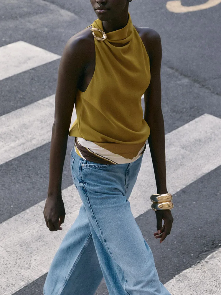 Hiver 2025 nouveauté femmes à la mode polyvalent doux col décontracté haut qualité ethnique scène Costume traditionnel Tang Costume