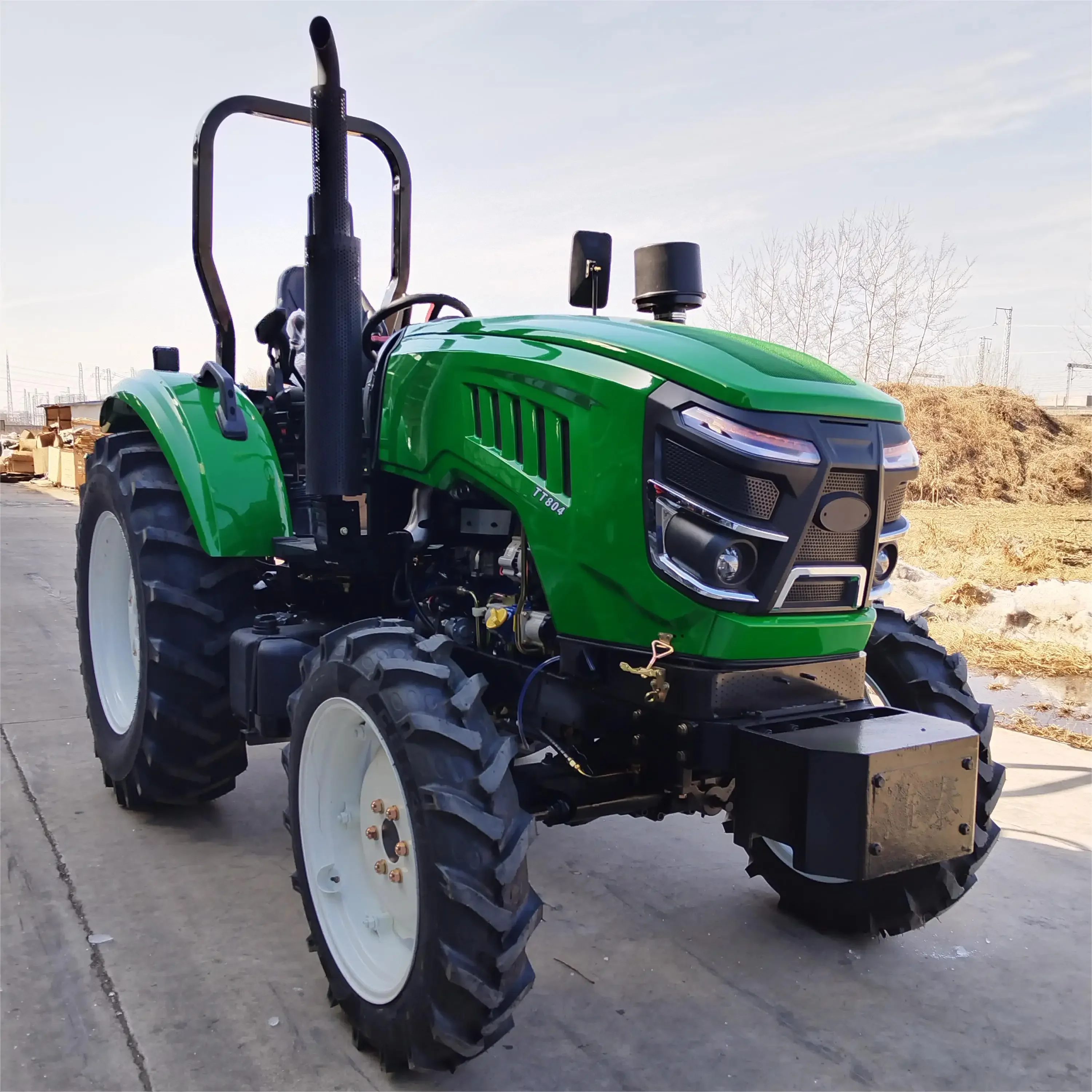 Cheap Agricultural 4X4 Tractor Core Motor Component for Farm Use with 4*4 Diesel Engine Wheel Tractor Machinery