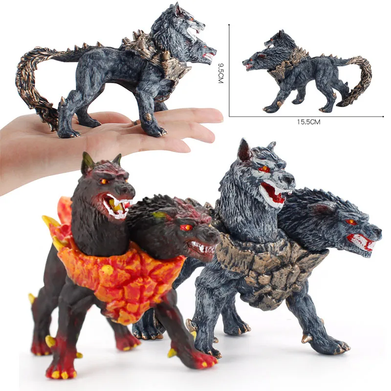 Jurassic Dinosaurs World Prehistoric Flying Magic Dragon Animals Model Action Figures Beast Dog PVC High Quality Toys Kids Gift