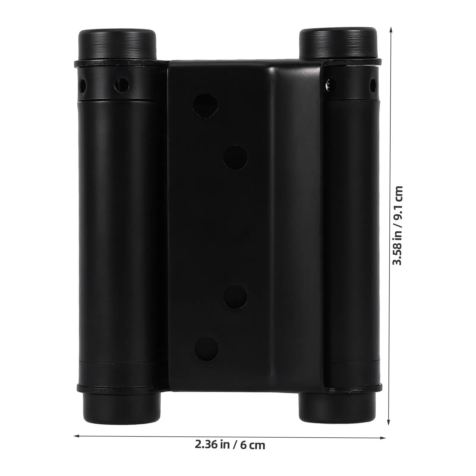 2Pcs Automatic Closing Saloon Door Hinge Stainless Steel Double Swing Heavy Duty Spring Loaded Door Hinge Double Swing Hinges