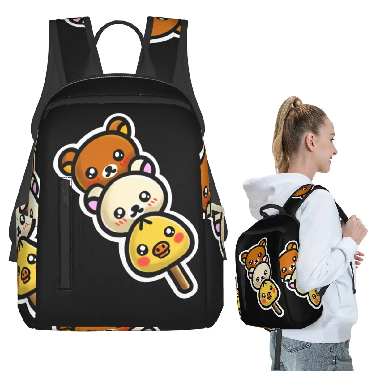 

Bear Dangos Backpack Student BookBag Kids School Bag Computer Shoulder Bags Boys Girls