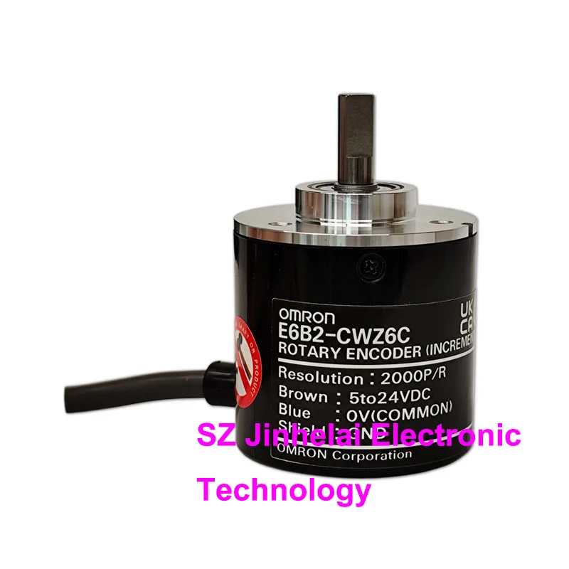Imagem -04 - Omron-micro Codificador Rotativo E6b2-cwz6c 1000p r 1024p r 2000p r 524v dc 2m Novo e Original