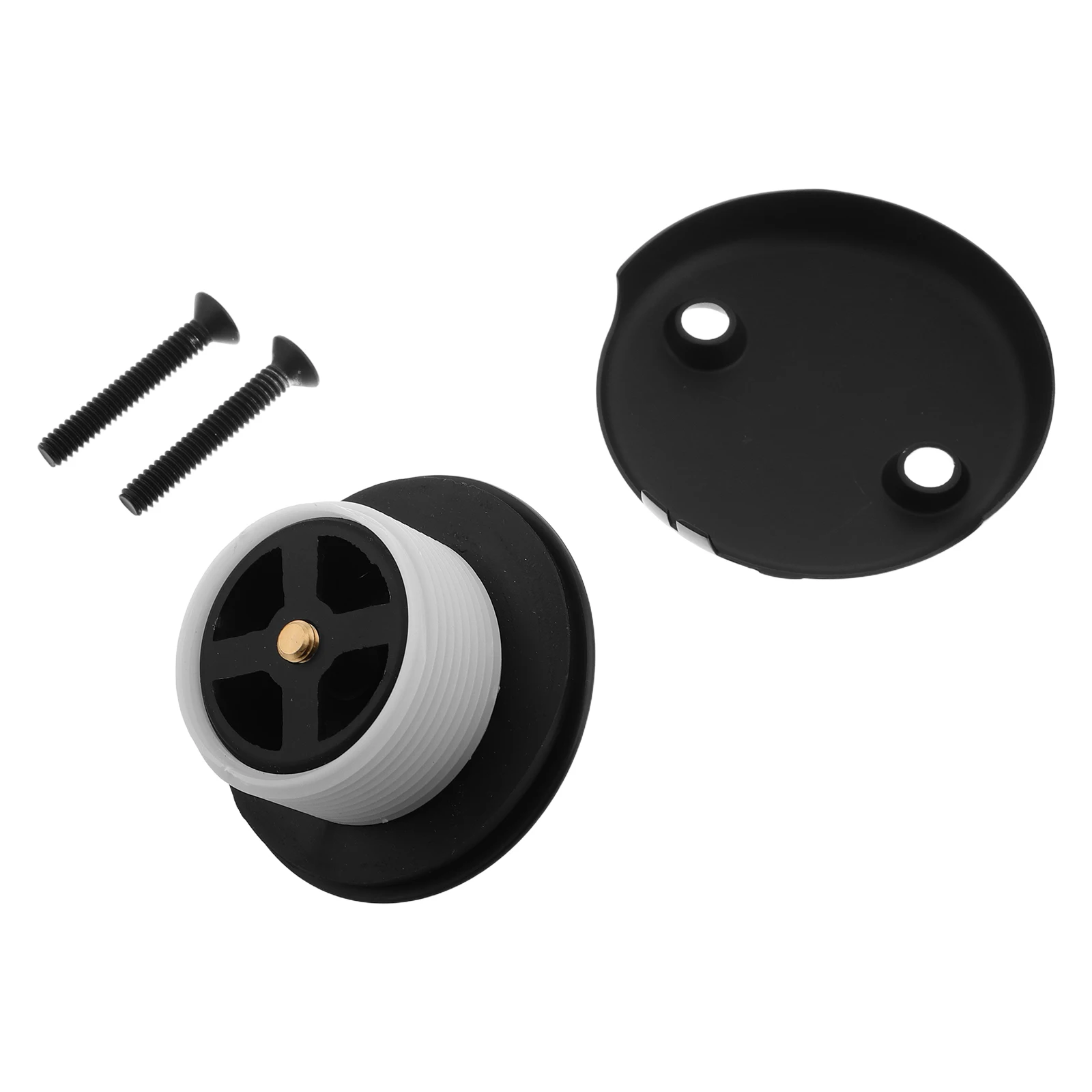 

Universal Bathtub Drain Stopper Press Type Plug Zinc Alloy Hair Catcher Tub Shower Holder Replacement Odor Prevention