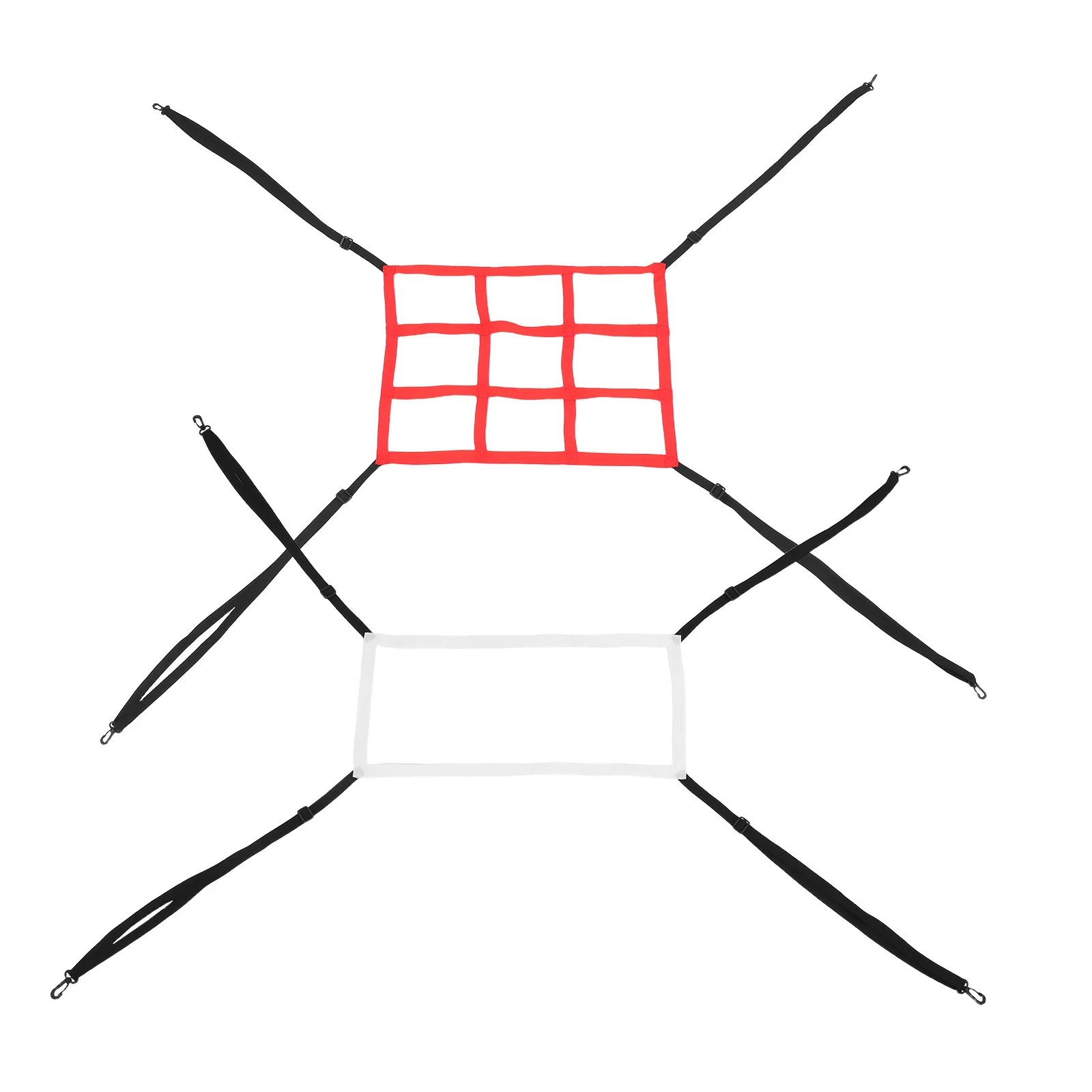 

2Pcs Baseball Training Net Adjustable Durable Rebounder Softball Hitting Pitching Practice Equipment Rebound Net Softball