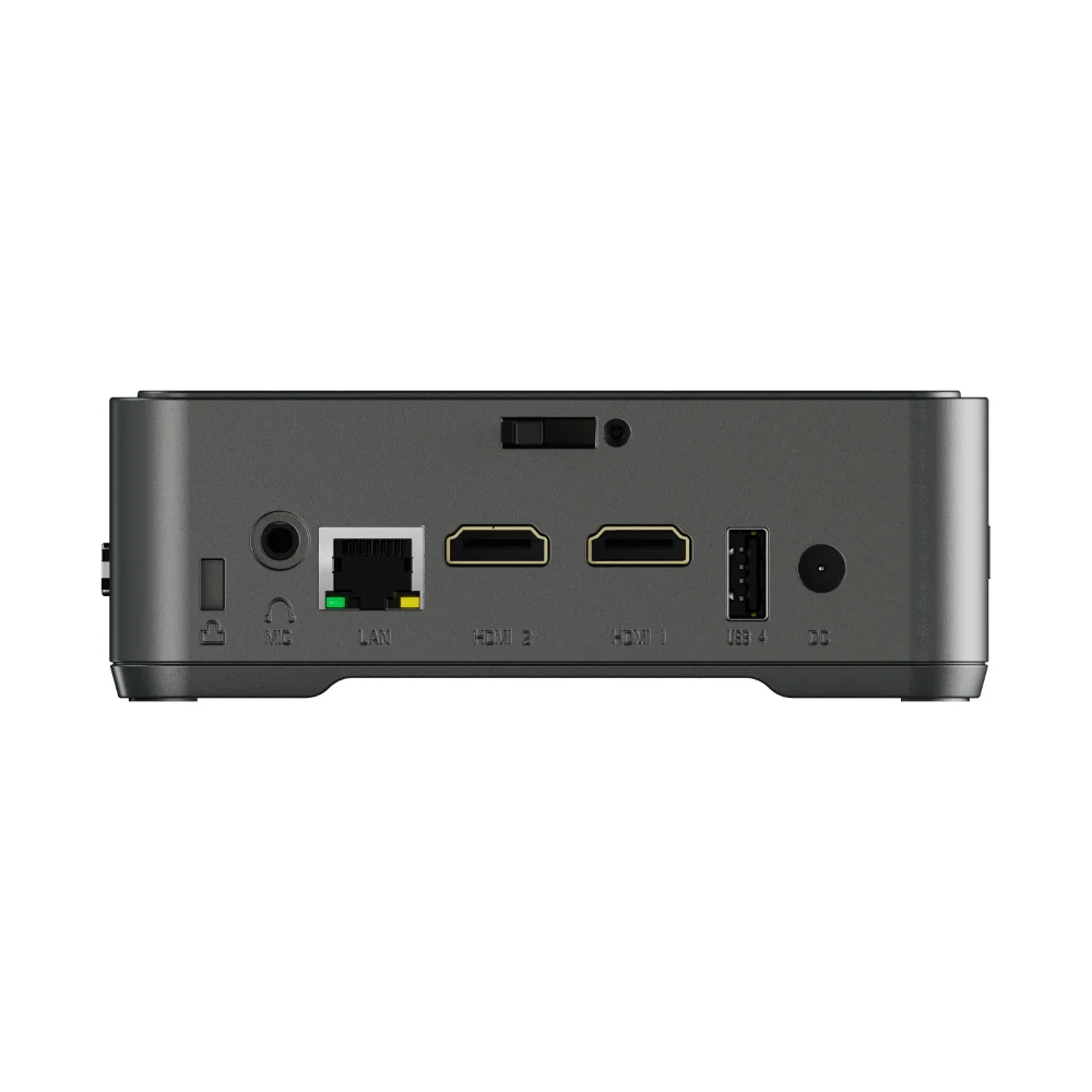 Quard Core Intel AlderLake-N95 Mini PC Windows 11 PRO WiFi 5 BT4.2 DDR4 8 ГБ SSD 256 ГБ мини-компьютер 2 * HD 1 * VGA тройной дисплей 8K