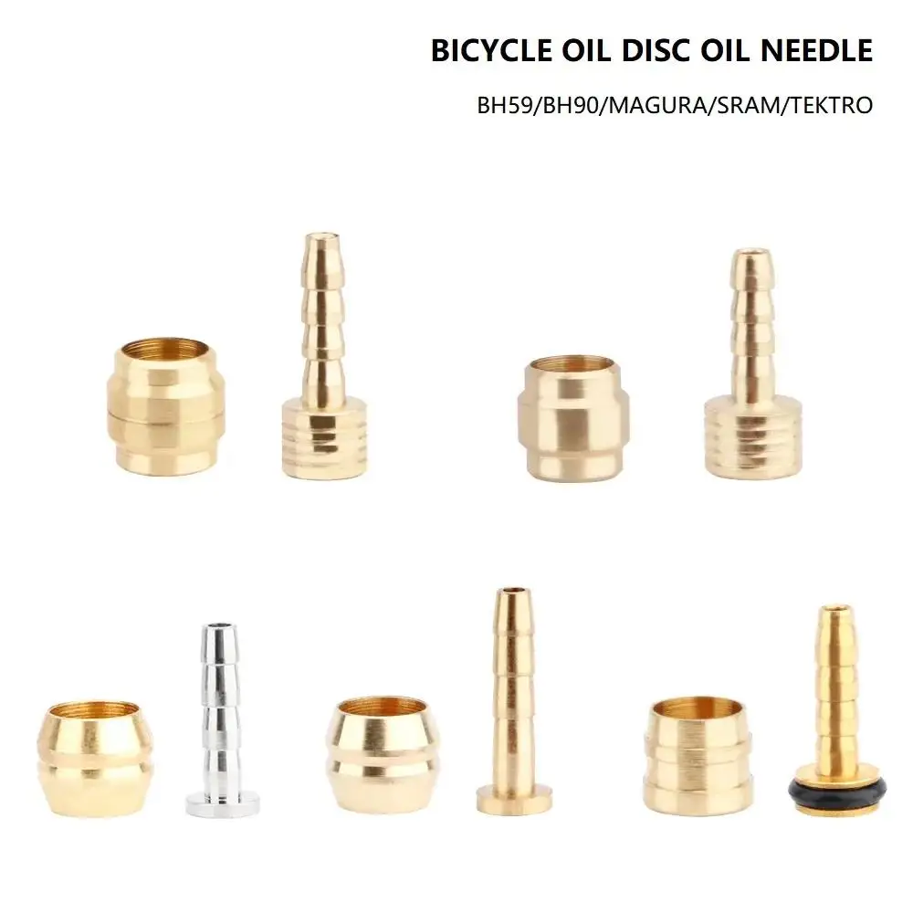 MTB Bike Oil Needle Olive Head Suit BH90 BH59 Tubing Pipe Oil Hydraulic Disc Hose Pressing Ring T Brake Accessories