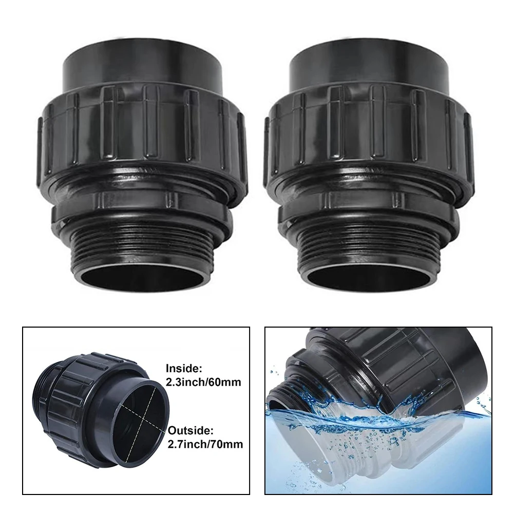 

Соединитель для систем бассейнов, 2 шт., трубный соединитель, простая установка, износостойкий материал, прочная конструкция для систем бассейнов