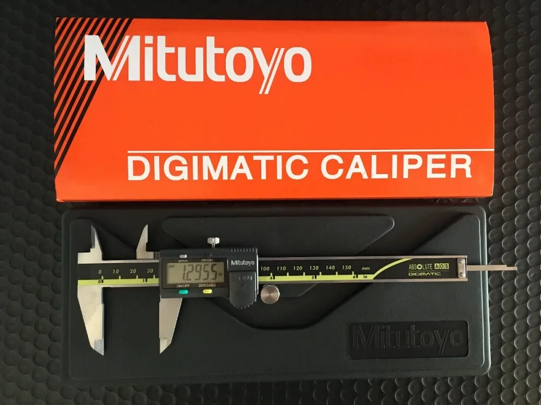 Mitutoyo Stainless Steel Digital Caliper Absolute Digimatic Caliper, 0-6