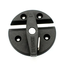 Trailer RV Toilet Bathroom Door Round Lock Caravan Latch Hatch Locker for Camper Cargo Furniture Hardware Home Security D7YA