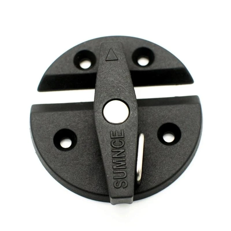 Trailer RV Toilet Bathroom Door Round Lock Caravan Latch Hatch Locker for Camper Cargo Furniture Hardware Home Security D7YA