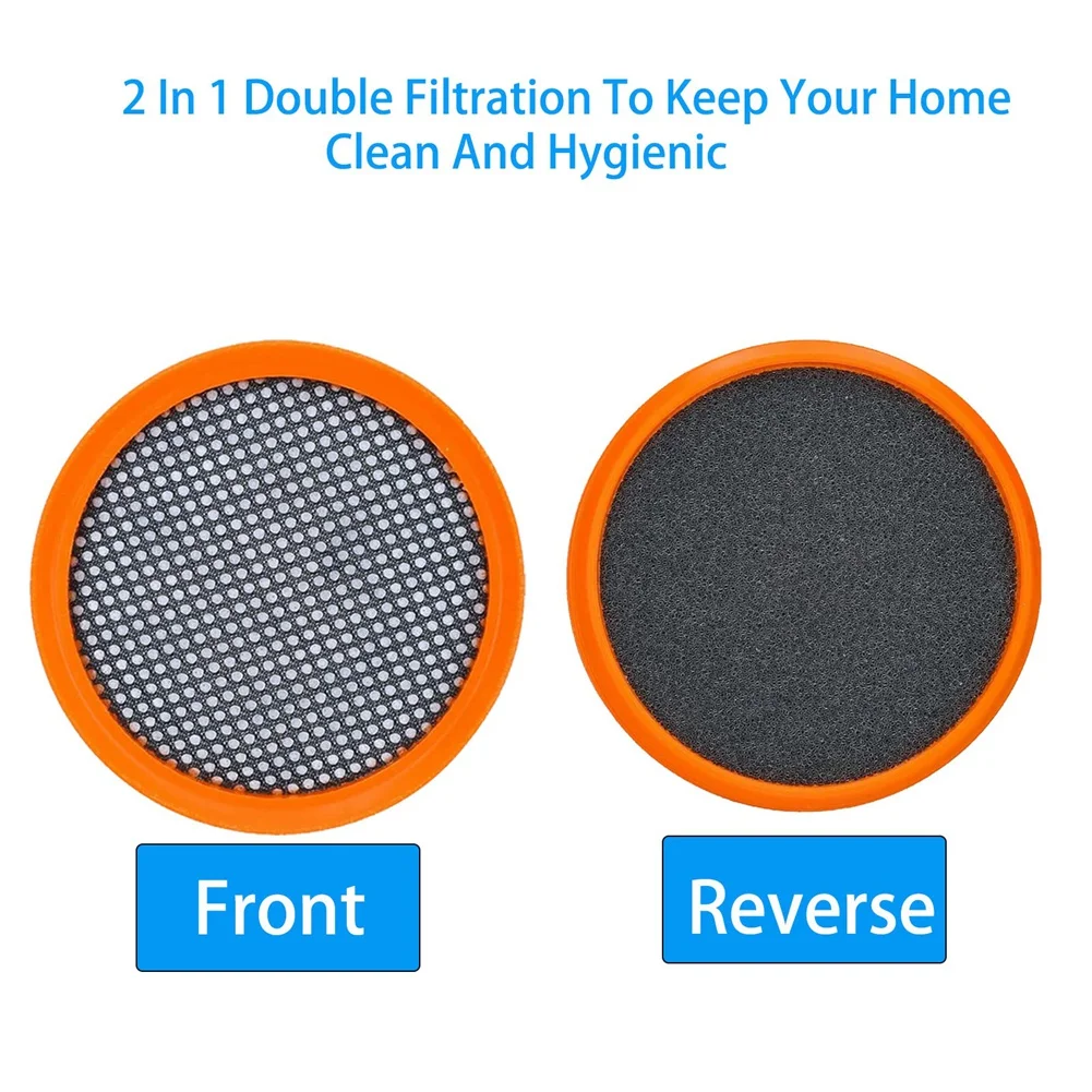 Replacement HEPA Filters for Philips FC8009 FC8081 FC6723 SpeedPro & SpeedPro Aqua Vacuum Cleaner Accessories