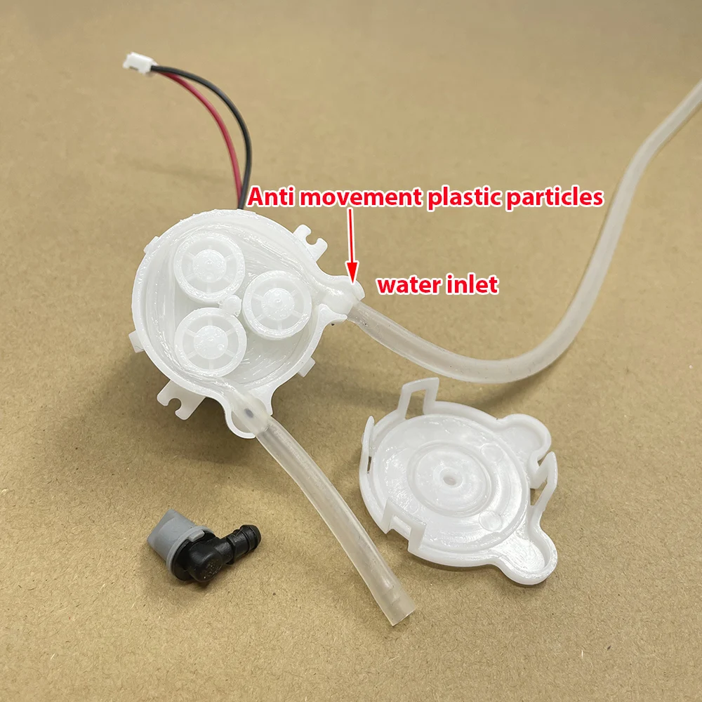 Micro Peristaltic Pump DC 5V 6V Small Mini 500 Geared Motor Dosing Viscous Liquid Squeezing Water Pump for Lab Ink Sampling