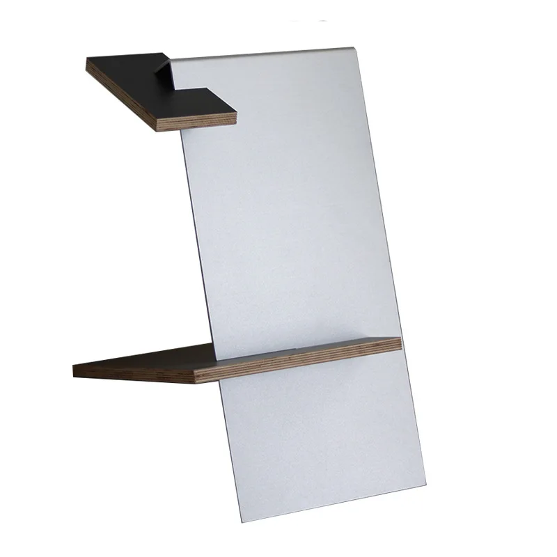 

Simple magazine shelf, bookshelf space aluminum combination edge a few creative sofa corners a few