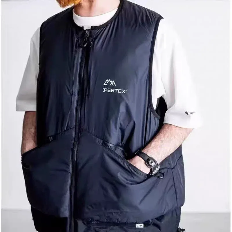 COMFY Japanese-style Outdoor Waterproof and Thermal Cotton Vest CMF Functional Windproof Men's Women's Casual Tank Top Trendy