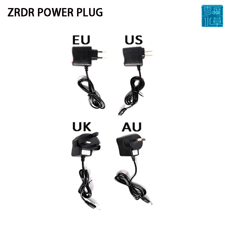 ZRDR/WYIN  power plug adapter, CO2 various power connectors EU US AU UK plug coil accessories tools