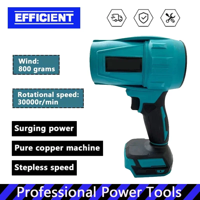 

For Makita 18V Battery Rechargeable WithLight Car Cleanin Tool 30000RPM Violent Blower Turbo Jet Fan