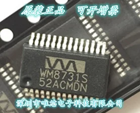 

WM8731S SSOP28 WM8731SEDS WM8731