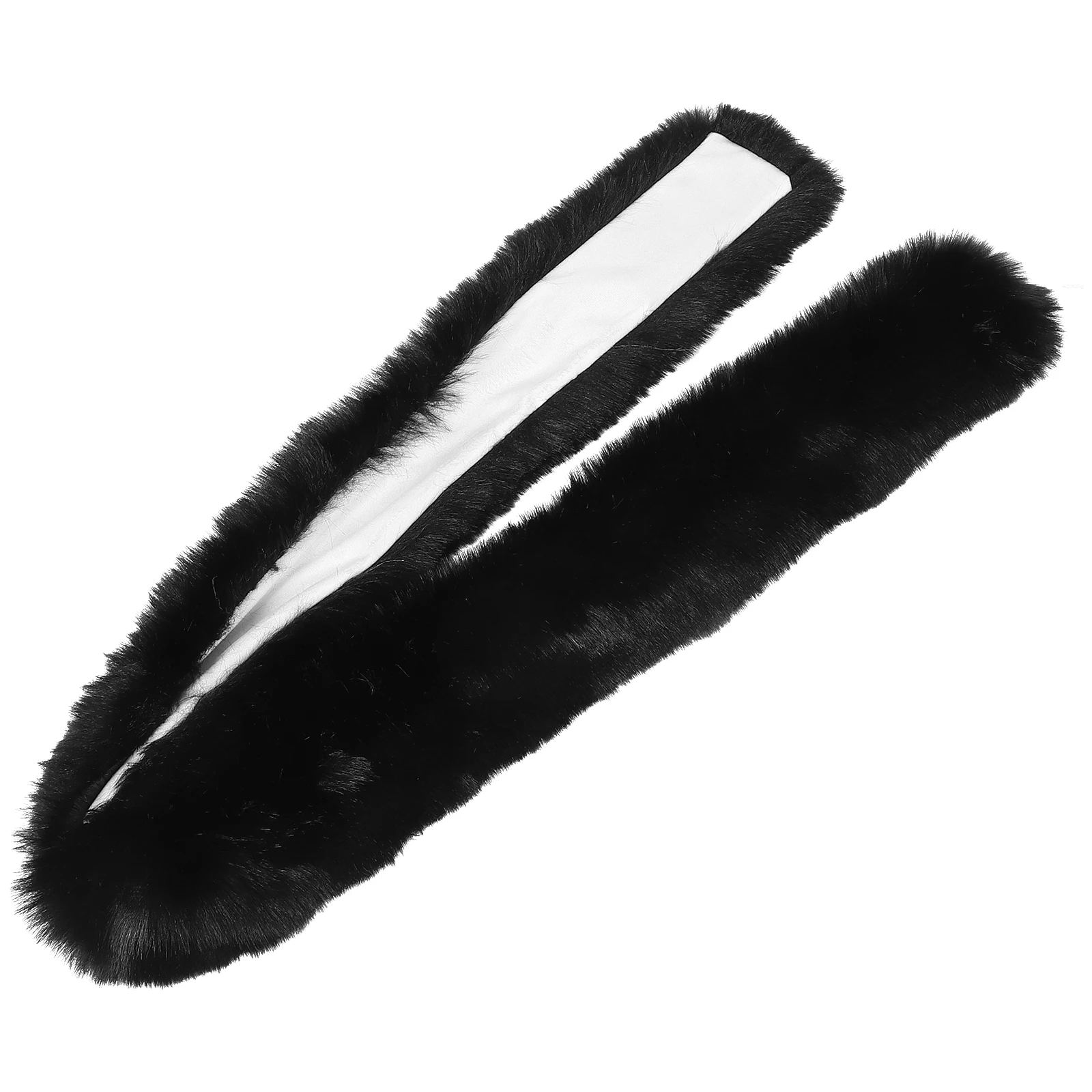 

Faux Raccoon Scarf Women Warm Furry Collar Wrap Long All Match Winter Accessories Scarf Stole
