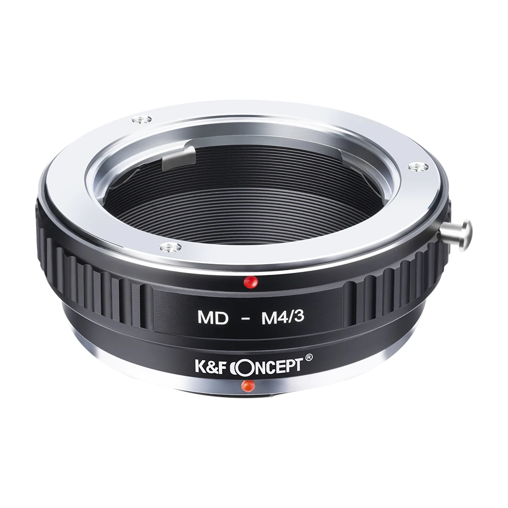 K&F Concept Lens Mount Adapter MD-M4/3 Digital Adapter Ring Minolta MD Lens to Micro 4/3 Mount for Panasonic for Olympus Camera