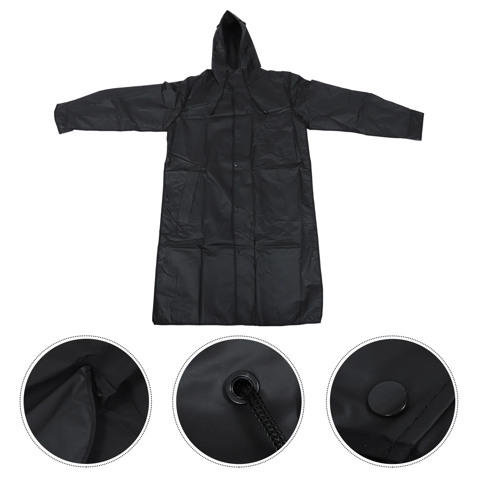 

1Pcs Adult Full Body Raincoat Durable Eva Waterproof Windproof Outdoor Rain Gear Full Body Raincoat Long Rain Gear