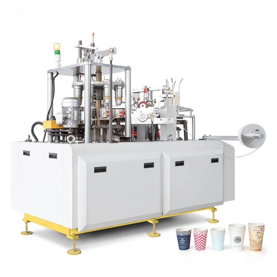 YG Factory Price Hot Cold Drink Disposable Coffee Paper Cup Forming Making Machine Disposable Ultrasonic Paper Cup Machine