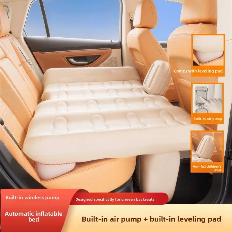 With leveling, automatic inflatable mattress, car SUV, general purpose car, rear seat, car mattress