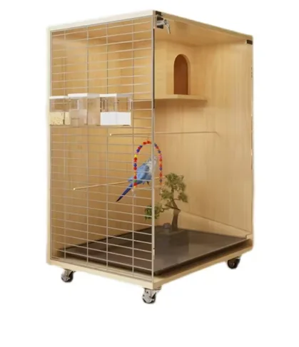 

Parrot Xuanfeng solid wood special bird cage extra large custom luxury incubator temperature control bird cage