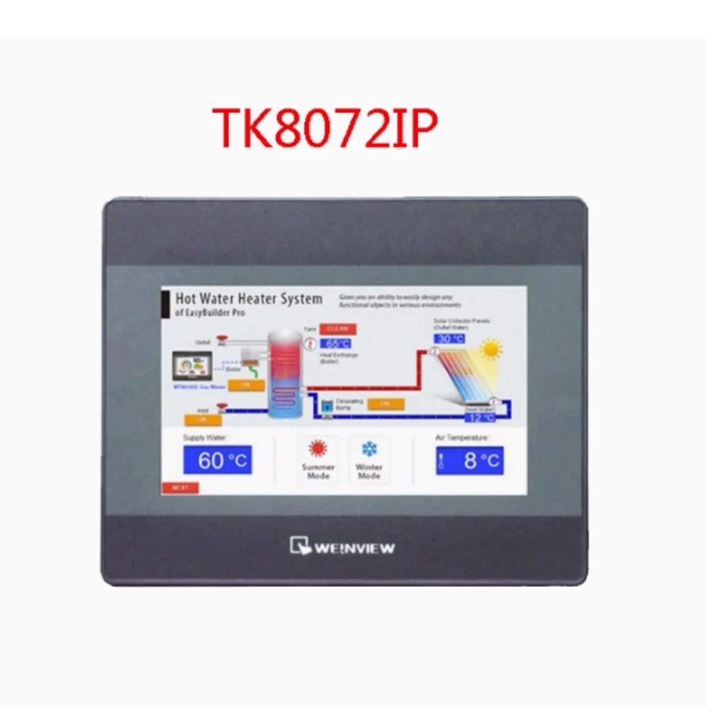 

НОВЫЙ оригинальный продукт WEINVIEW 7-дюймовый Ethernet TK8072IP TK8071IP Сенсорный экран Интерфейс человеческой машины