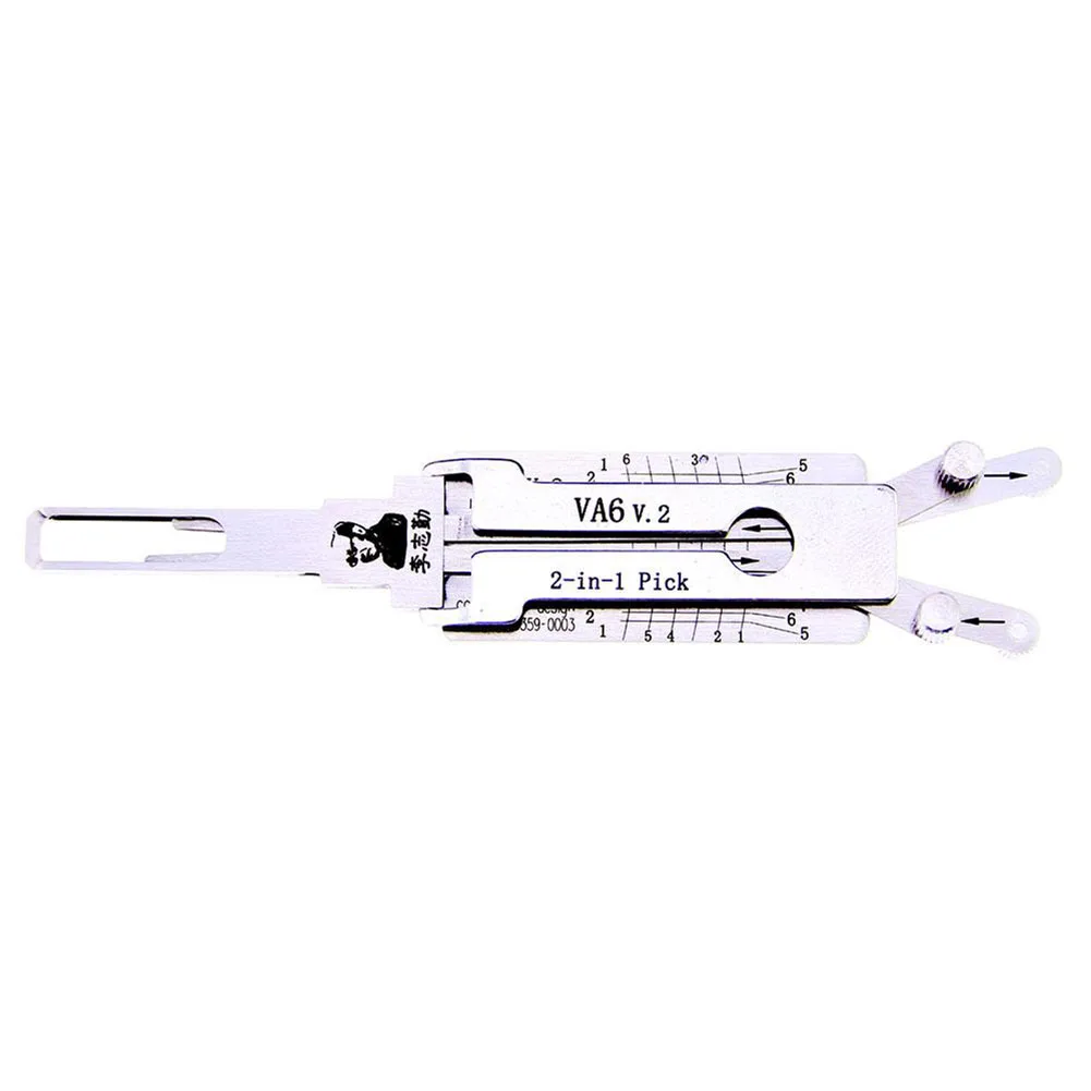 LISHI VA6 V.2 2 in 1 for Renault Citroen After 2015 Smart Four Tooth Depth Auto ock Pick and Decoder  Car Key Locksmith