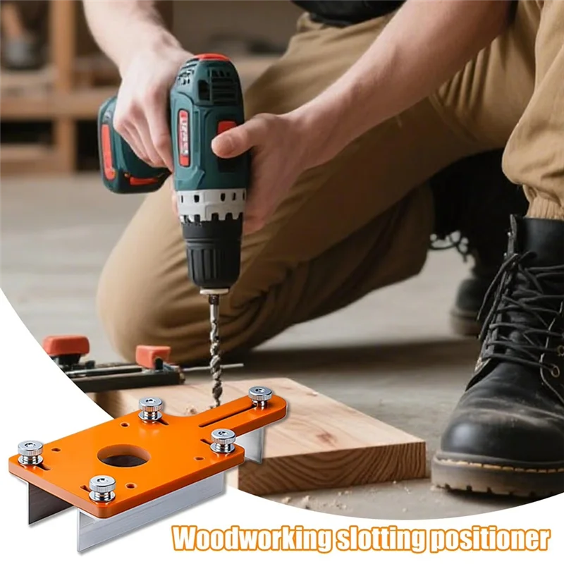 A64Z Adjustable Board Round Corner Radius Template For Woodworking Router Guide Ergonomic Arc Slotting Tool For Woodworking A