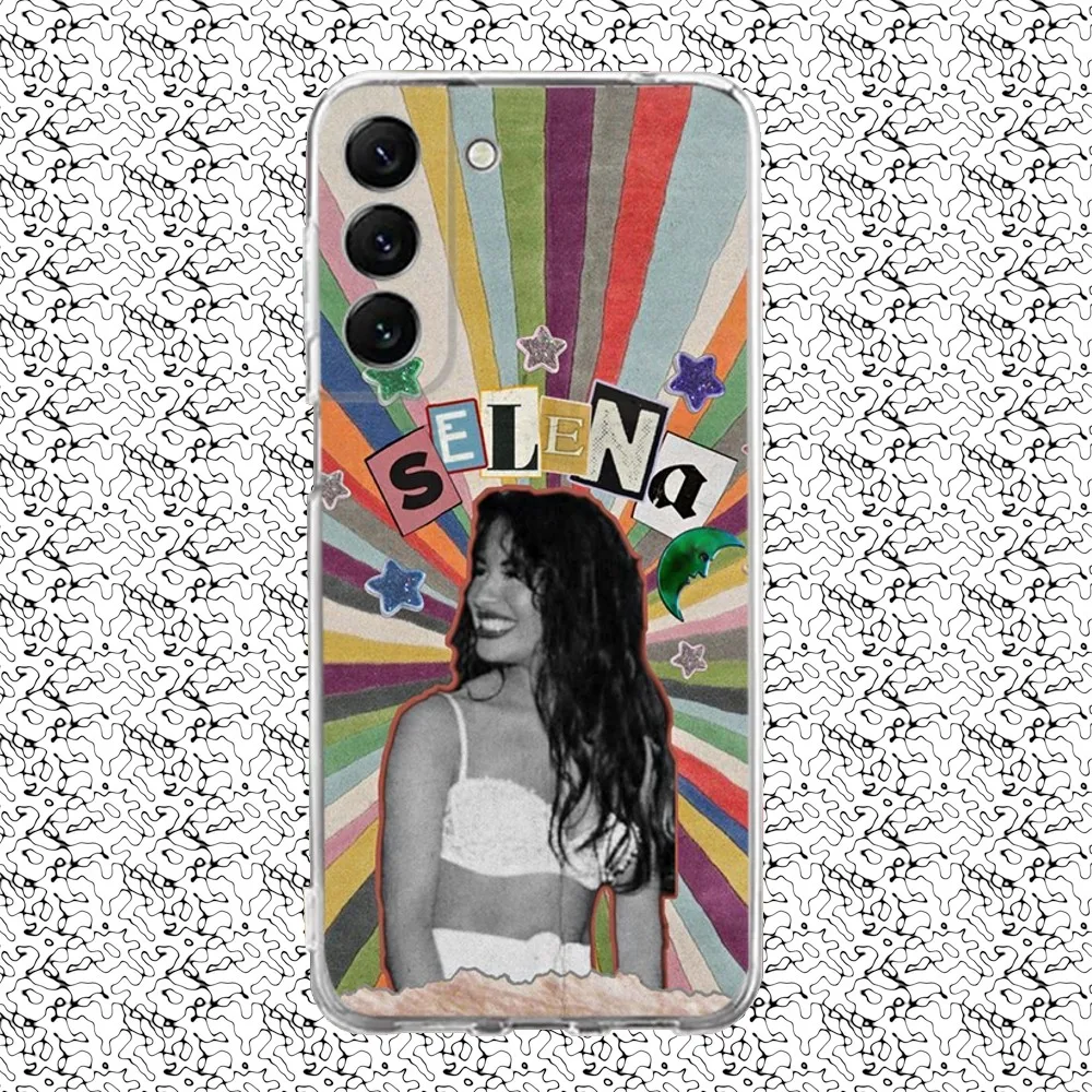 Singer Selena Quintanilla Phone Case Silicone For Samsung S30,S23,21,22,20 Ultra,S20 FE lite,S10,9,PIus Note20ultra Cover Clear