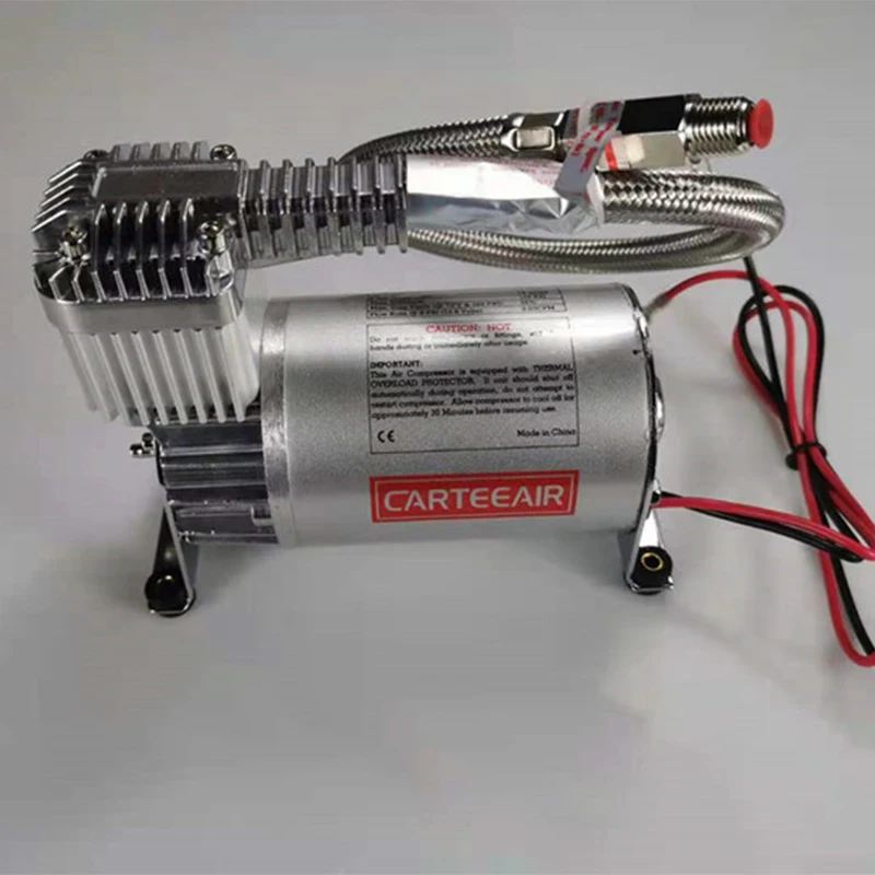 400C Car modified Air pump 12V Battery power Car high-voltage tire pump 275C air pump permanent magnet motor