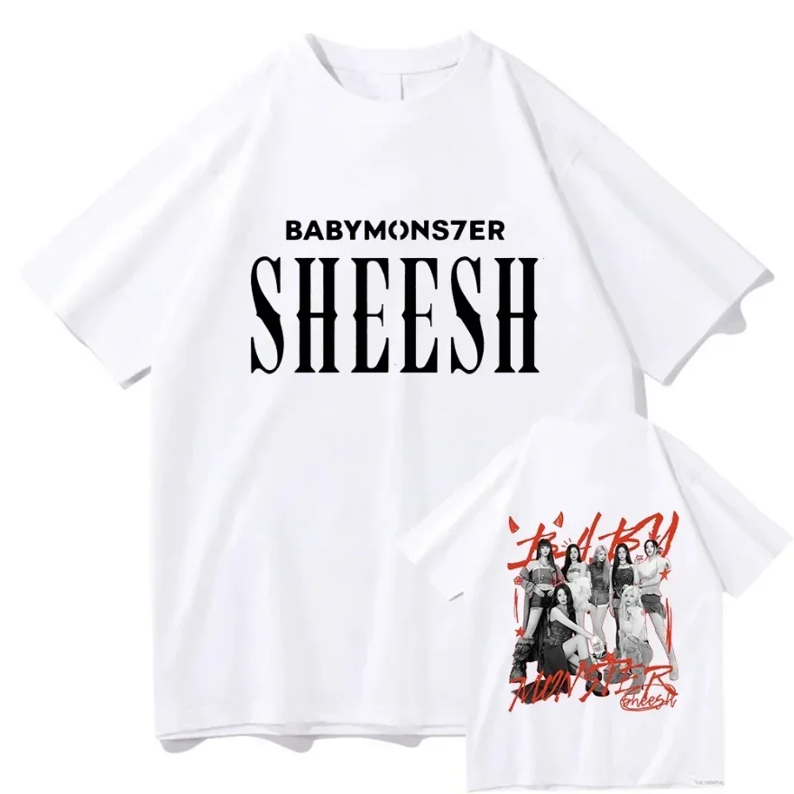 cc Baby monster babymons7er abum sheesh t shirts coole männer/frauen kleidung harajuku