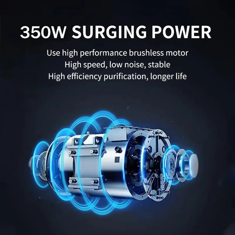 KNOKOO 350W Industrial Fume Extractor  Cutting Soldering Smoke Absorber Purifier FES350 for 3D Printing DTF Printer view 6