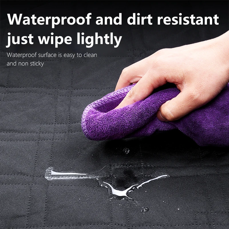 Funda de asiento para perro Tesla Cybertruck, accesorios 2025 2024, alfombrilla de asiento trasero impermeable ensanchada para mascotas, protección integral