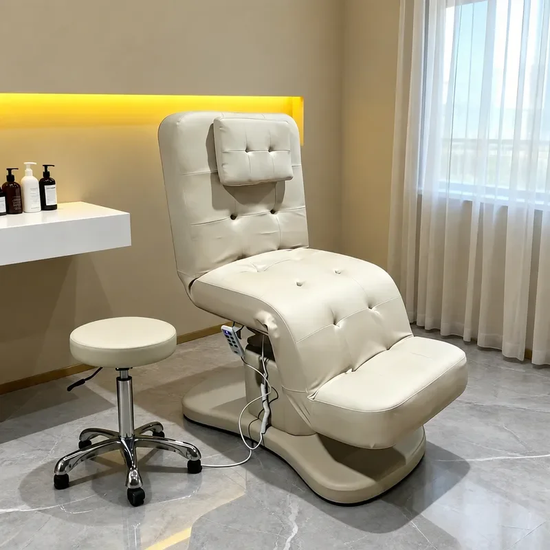 New Electric Beauty Bed for Medical Spa Facial Body Massage Treatment Table Professional Adjustable Therapy Couch