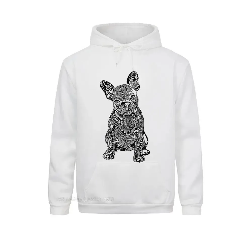 Men\'s Polynesian French Bulldog Dog Customized With Own Logo Men Clothes Happy New Year Cool Anime Oversized Kawaii Clothes