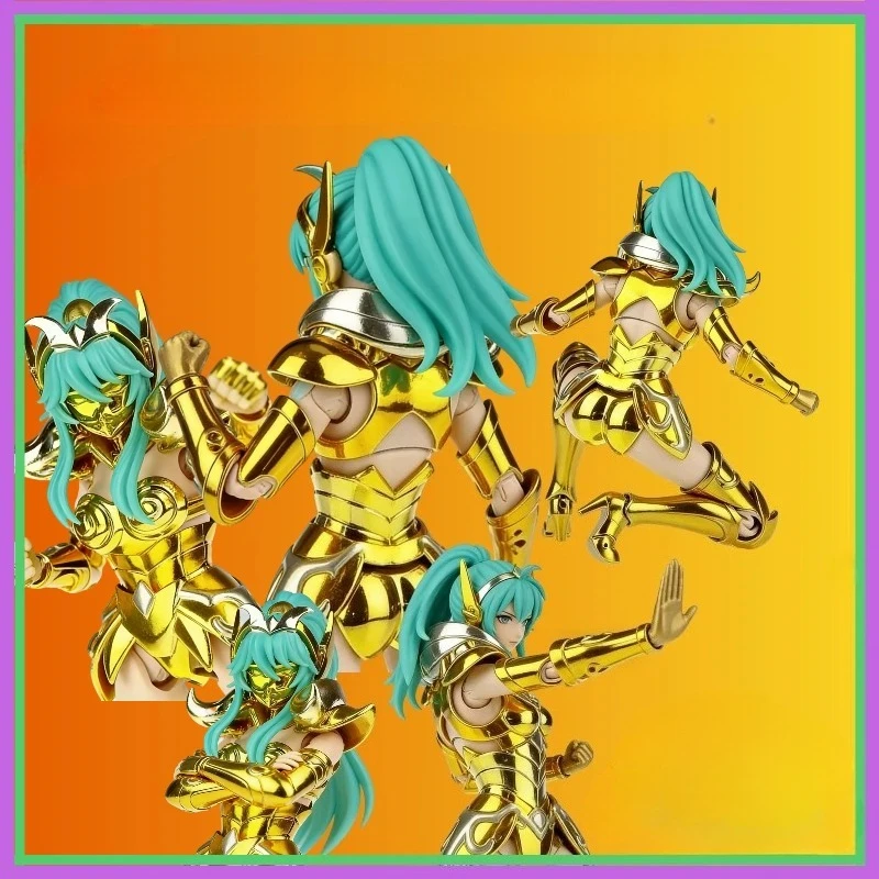 

В НАЛИЧИИ: Фигурка Holy Contract Golden Female Fighter Aries Dolores, модель из коллекции Saint Seiya, подвижная статуэтка, подарок