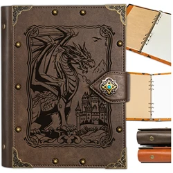 DND Notebook/Journal, 400 pagine uniche per Dungeons & Dragons/D & D Great RPG accessori regalo per giocatori di DM, uomini o donne