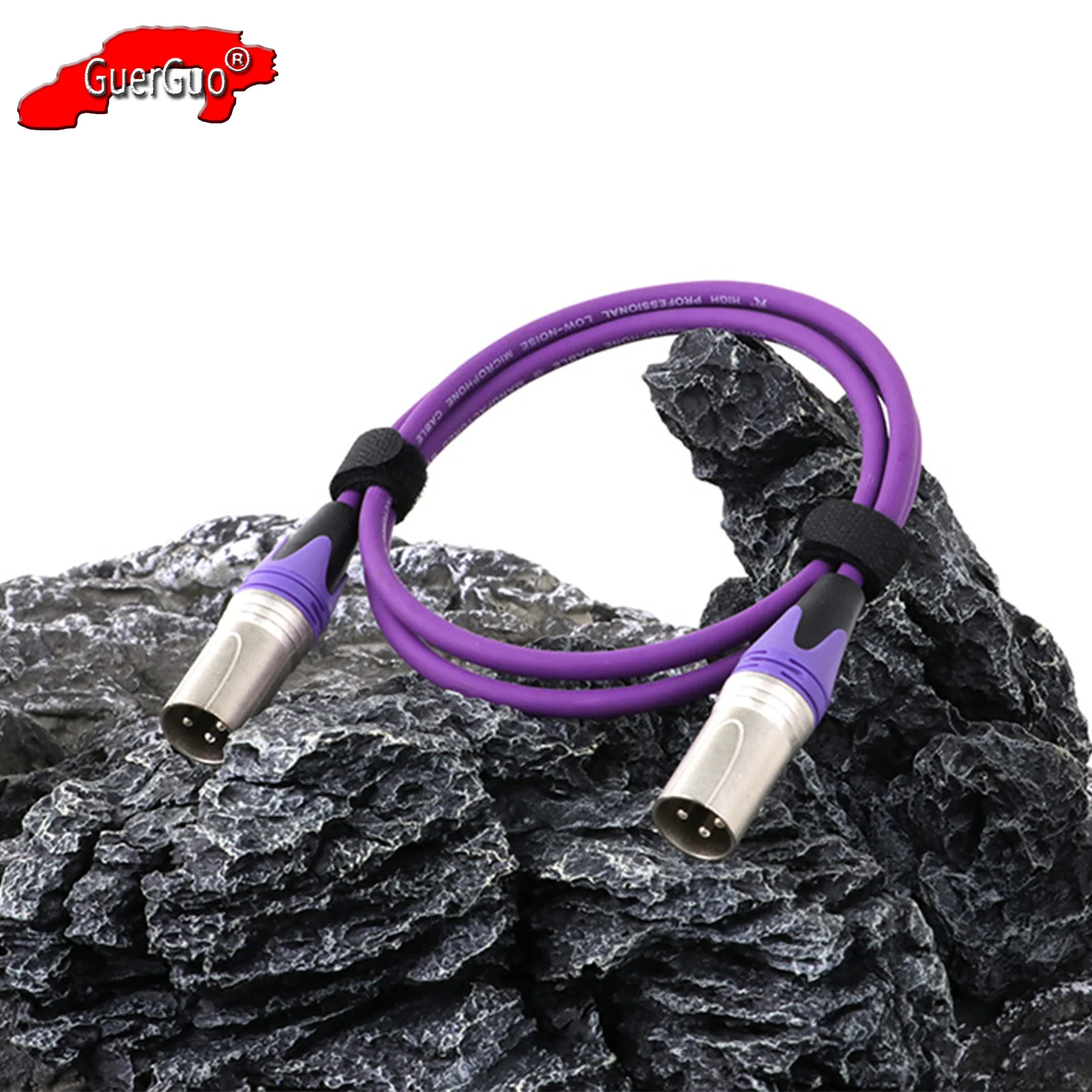 

0.2M-30M XLR 3Pin Male to Male M/M OFC Karaoke MIC Audio Extension Sound Cannon Cable for Mixer Audio Power Amplifiers Camera