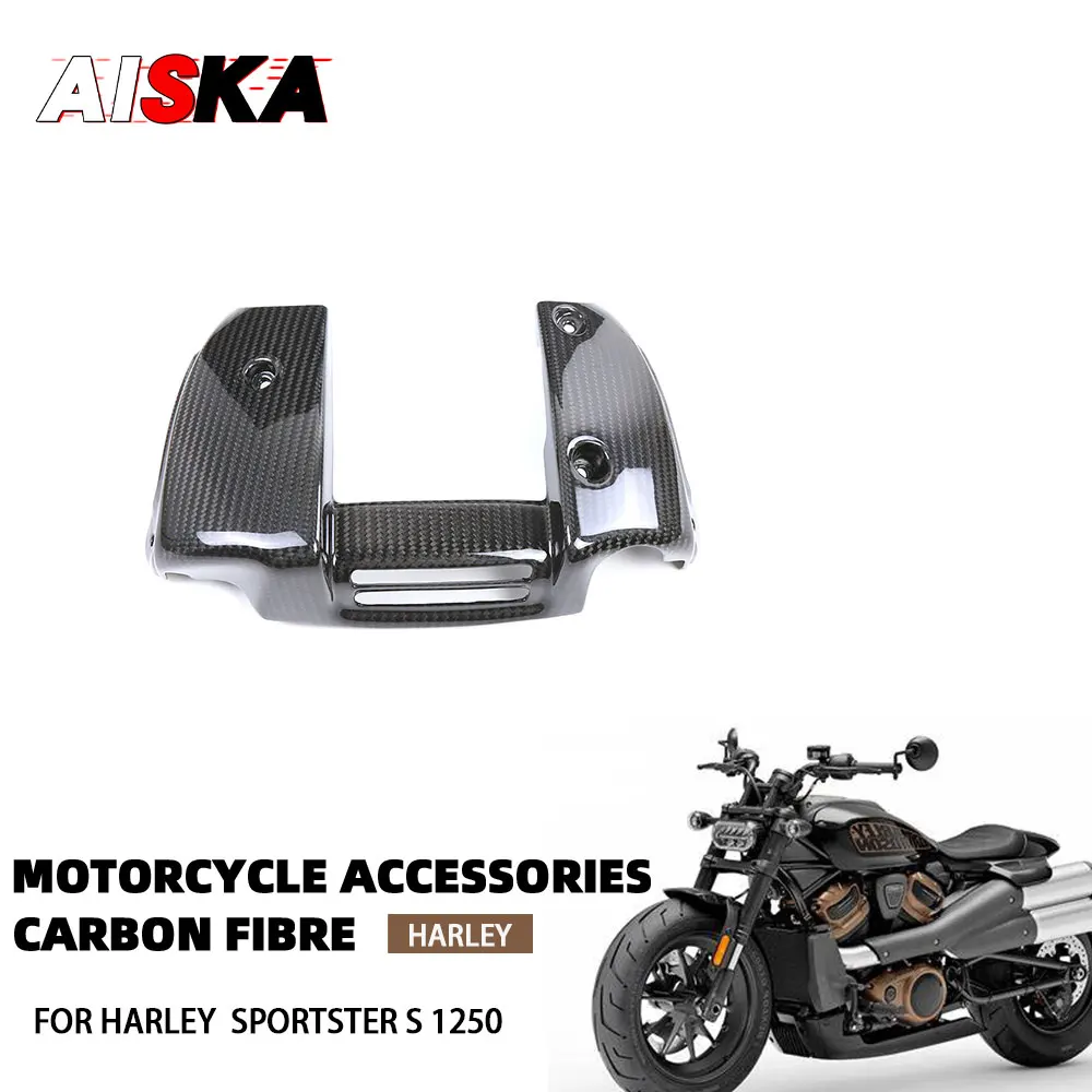 

100% Pure Carbon Fiber Motorcycle Belly Pan Undertray Lower Side Plate for Harley Sportster S 1250 RH 1250S 2021 - 2023