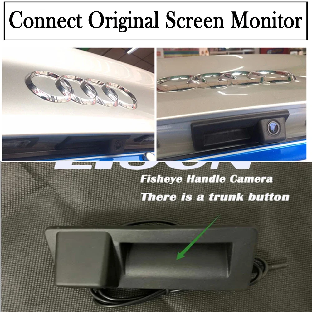 Front Rear Camera For Volkswagen Golf8 Golf 8 High Original Screen Upgrade Decoder Interfac Backup Reverse Camera Plug & Play