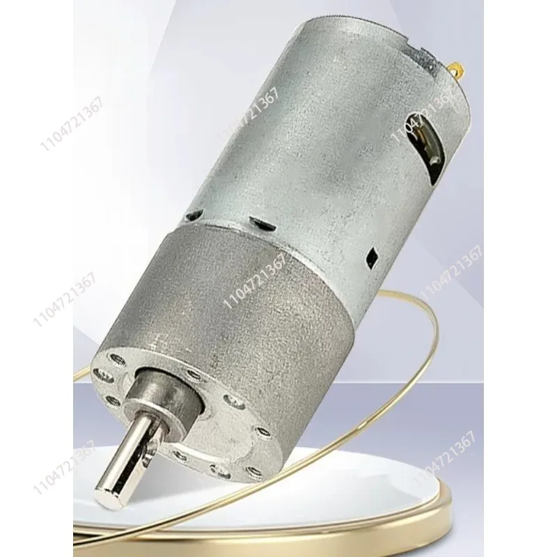 JH37-545 DC Geared Motor Small Volume Large Torque Iron Tooth Low Noise Adult Gun