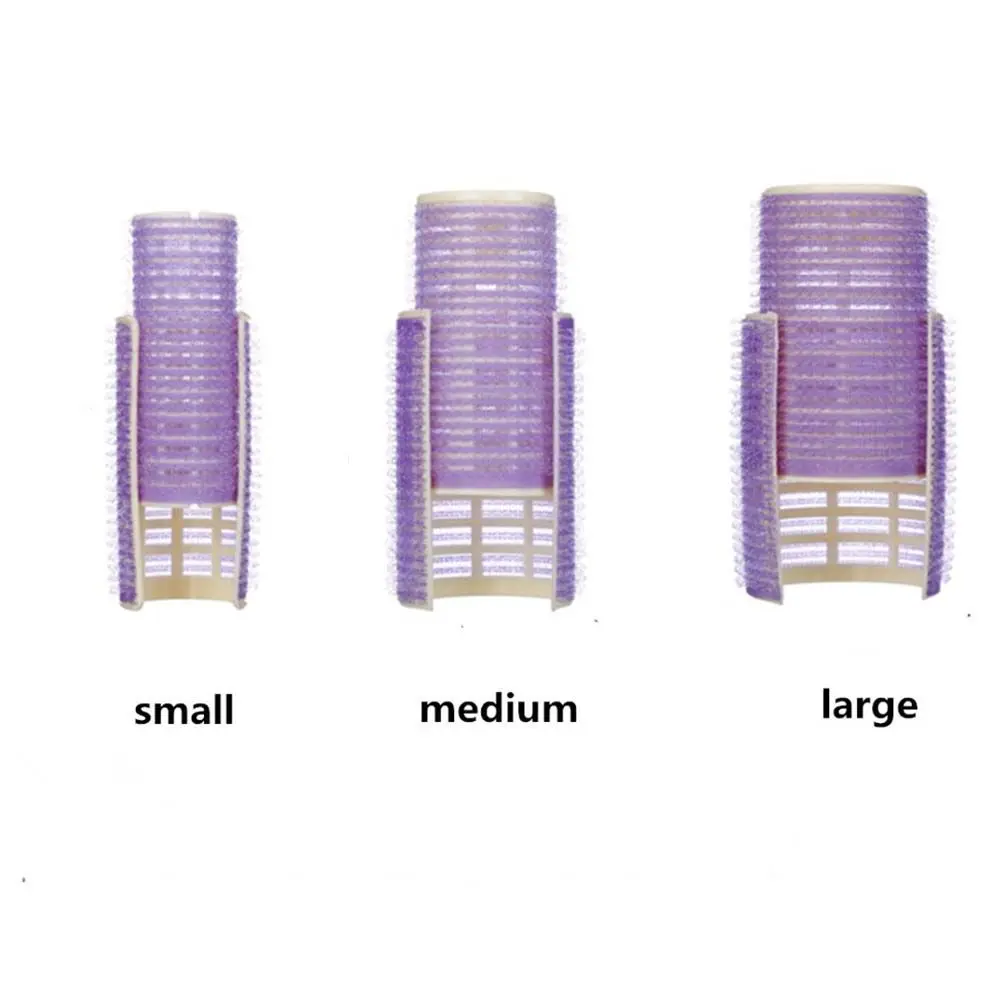Plastic Self-adhesive Hairdressing Hair Curling Roller 2-layer Women Hair Curler Bangs Clip Lazy Bangs Roller Hair roller