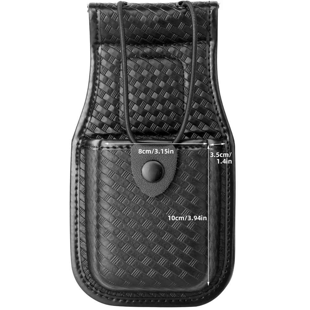 Basketweave Universal Radio Pouch w/360 Rotating Belt Clip for Duty Belt, For Motorola MT500, MT1000, MTS2000 and Similars